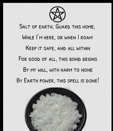 Salt: A Key Element in Protection Spells and Warding